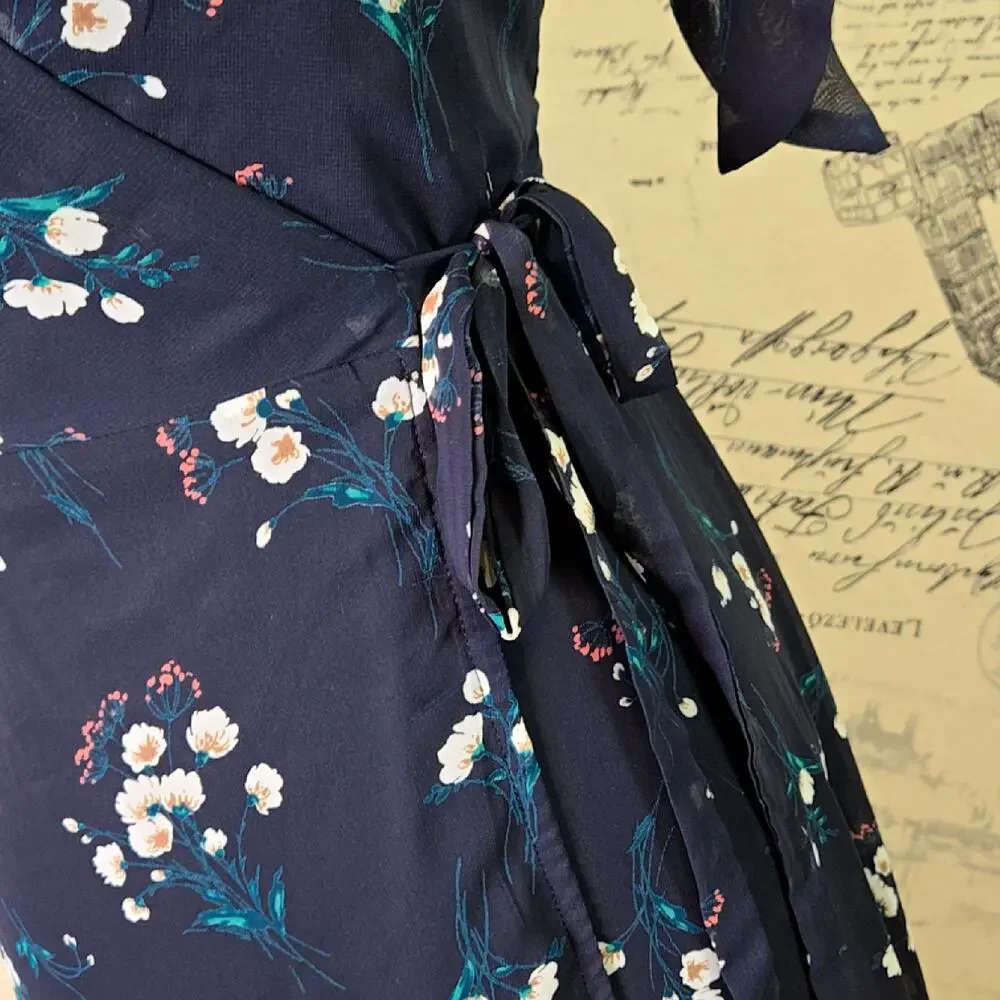 Miami Floral wrap dress size Small - Picture 6 of 12